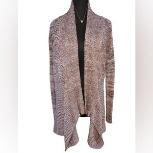 BELLDINI Open Sweater, Long Cut Hem, Cut-Out on the Boddess, Size XL